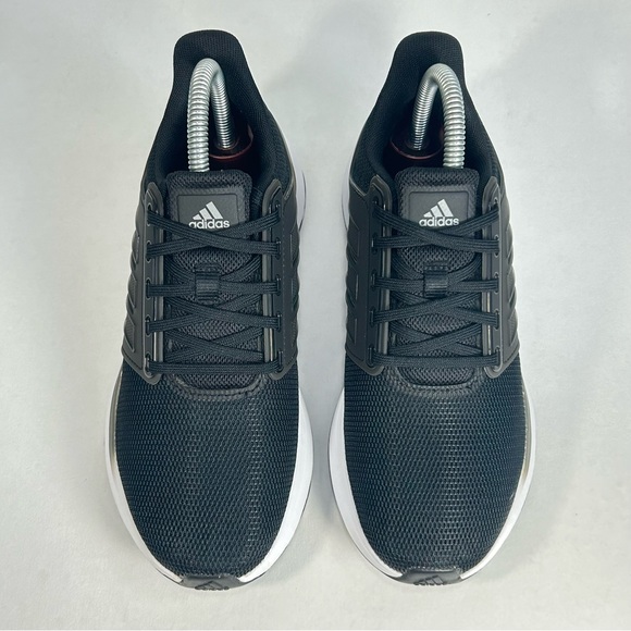 Adidas EQ19 Cloud Foam Comfort Black/ White Athletic Running Shoes; Women’s Sz 6 - Picture 8 of 16